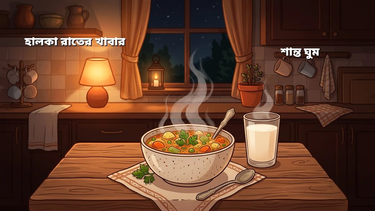 ব্যস্ত গৃহিণীদের রাতের হালকা খাবারের নিয়ম